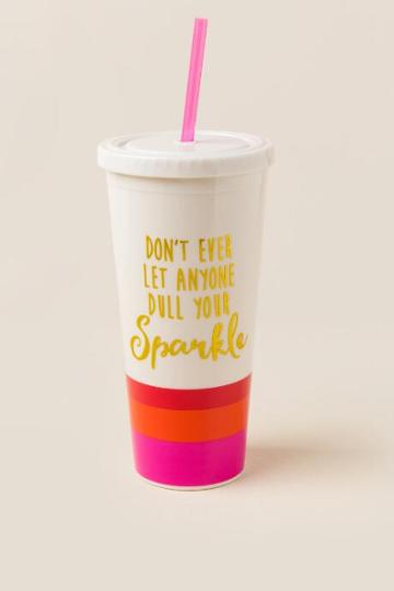 Natural Life Don't Dull Your Sparkle Travel Cup