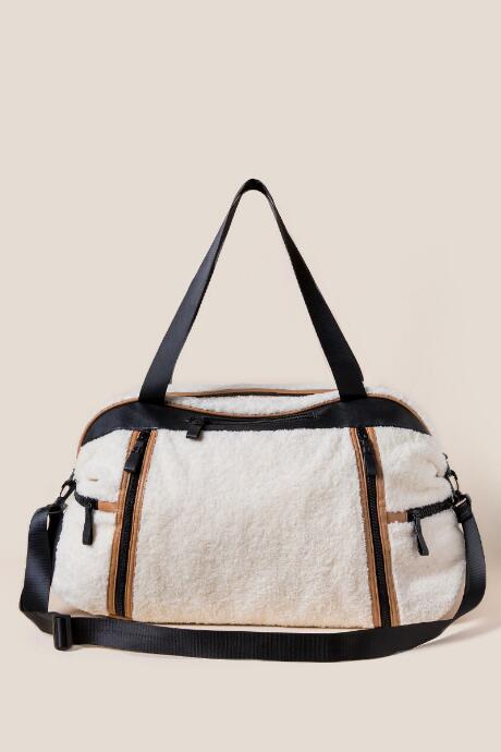 Francesca's North Sherpa Weekender - Natural