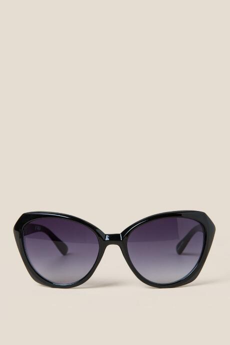 Francesca's Pretty Kitty Cat Eye Sunglasses - Black