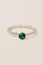 Francesca Inchess May Swarovski Birthstone Ring - Emerald