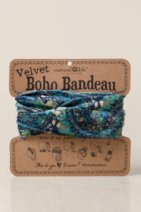 Francesca Inchess Lala Boho Bandeau - Navy