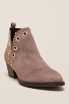 Cl By Laundry Catt Grommet Trim Ankle Boot - Taupe