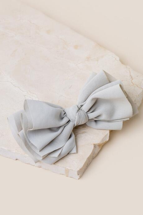 Francesca's Barbara Bow Barrette - Mint