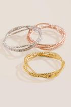Francesca Inchess Amelie Stacking Ring Set - Mixed Plating