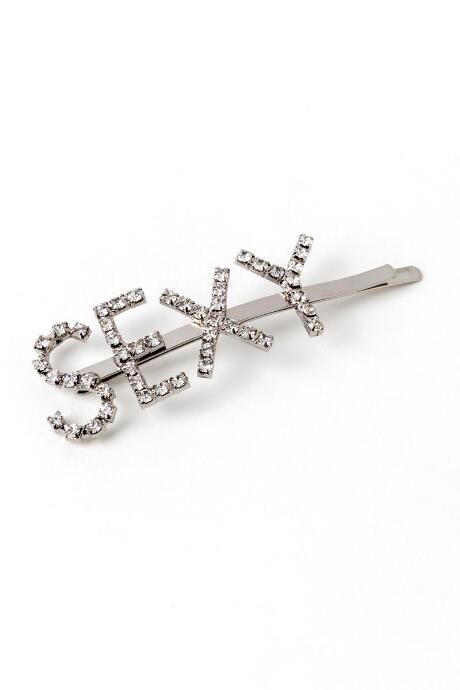 Francesca's Sara Silver Sexy Bobby Pin - Silver