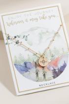 Francesca Inchess World Traveler Compass Pendant In Gold - Gold