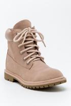 Unionbay Macon Lace Up Boot In Blush - Blush