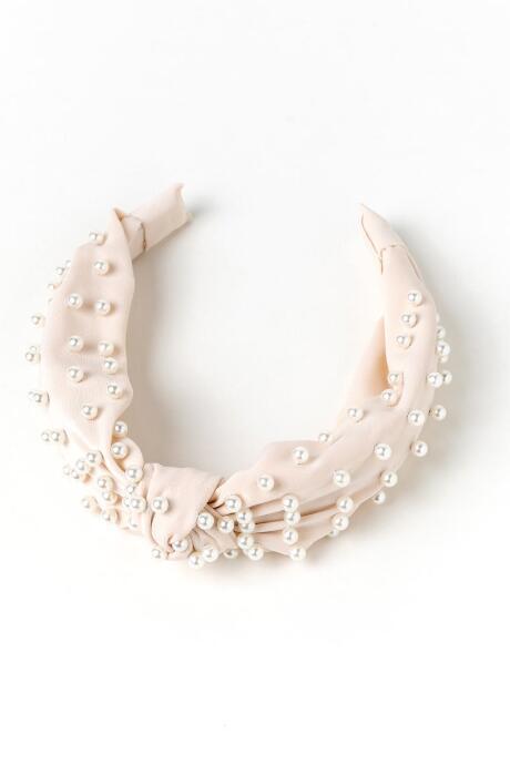 Francesca's Valerie Ivory Pearl Headband - Ivory