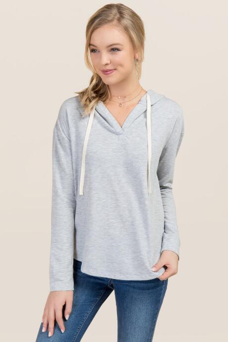 Mi Ami Briley Hoodie Sweatshirt - Grey