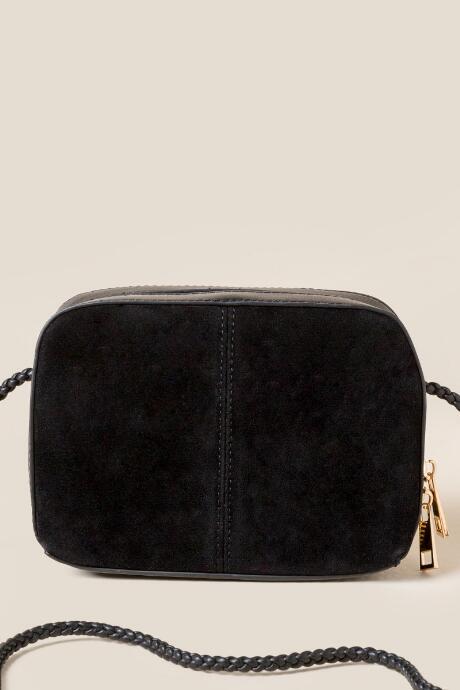 Francesca's Camila Twisted Strap Crossbody - Black
