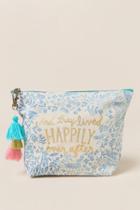Francescas Happily Ever After Cosmetic Bag - Light Blue