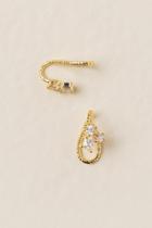 Francesca's Alepha Crystal Cuff Earring - Crystal