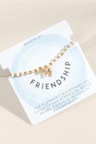 Francesca's Caroline Elephant Friendship Bracelet - Blue
