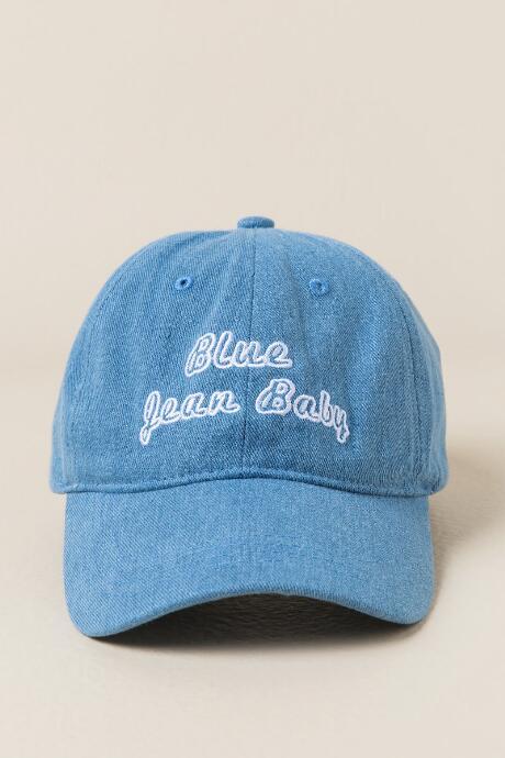 Francescas Blue Jean Baby Baseball Cap - Blue