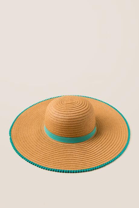 Francescas Malia Straw Floppy Hat - Natural