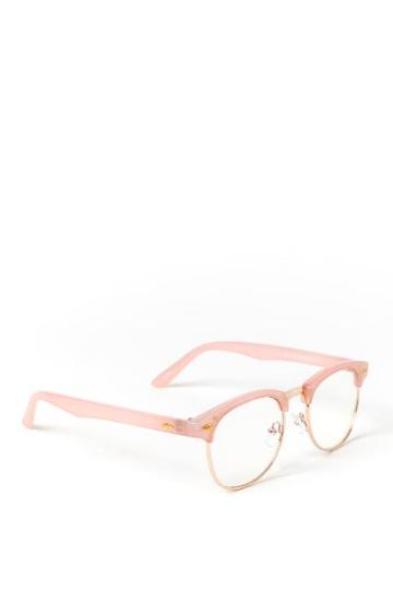 Francesca's Gina Blue Light Eyeglasses - Blush