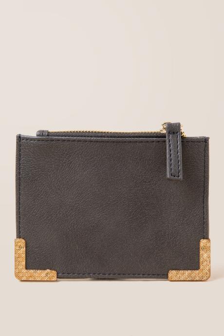 Francesca Inchess Alexis Wallet Card Case - Gray