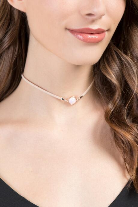 Francescas Kaylynn Opal Choker - Iridescent