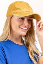 Francesca Inchess Classic Baseball Hat - Mustard