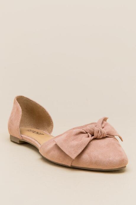Report Briella Bow D'orsay Flat - Pink