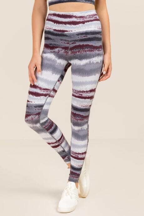 Francesca's Alisa High Waist Zen Legging - Gray