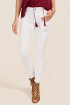 Eunina White Skinny Jeans - White