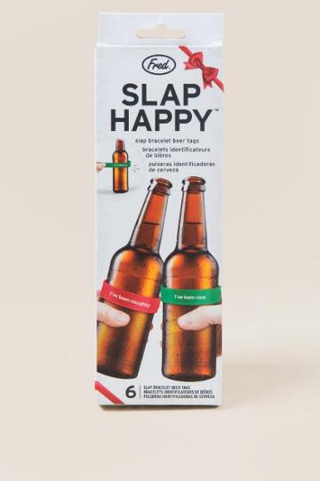Francesca Inchess Christmas Slap Bracelet Bottle Tags