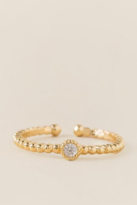 Francesca's Celeste Cubic Zirconia Toe Ring - Gold