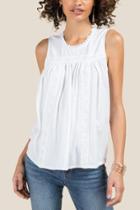 Alya Caitlyn Sleeveless Tank Top - Ivory