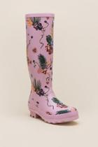 Francescas Tory Floral Rain Boot - Blush