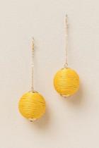 Francesca's Adrianna Bauble Ball Drop Earring In Yellow - Yellow