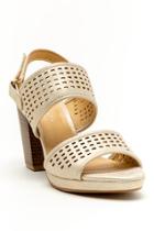 Cl By Laundry Wakeful Platform Heels - Gold