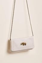 Francesca's Suraj Elephant Wallet Crossbody - Ivory