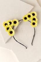 Francesca's Nathalia Sunflower Cat Ears - Yellow