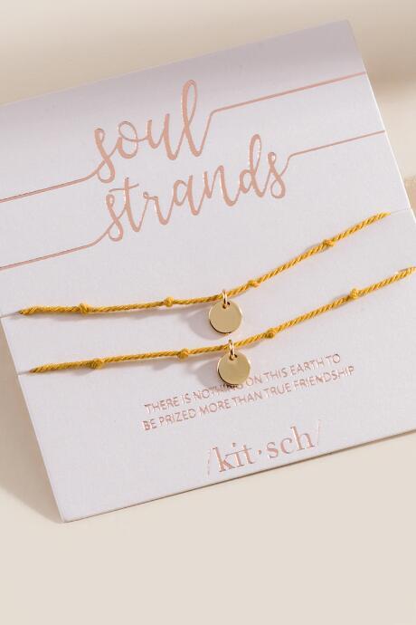 Kitsch Soul Strand Bracelet - Marigold