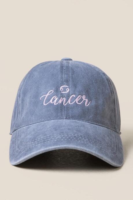 Francesca's Cancer Baseball Hat - Gray