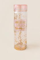 Slant Sweating For The Wedding Acrylic Sequin Tumbler
