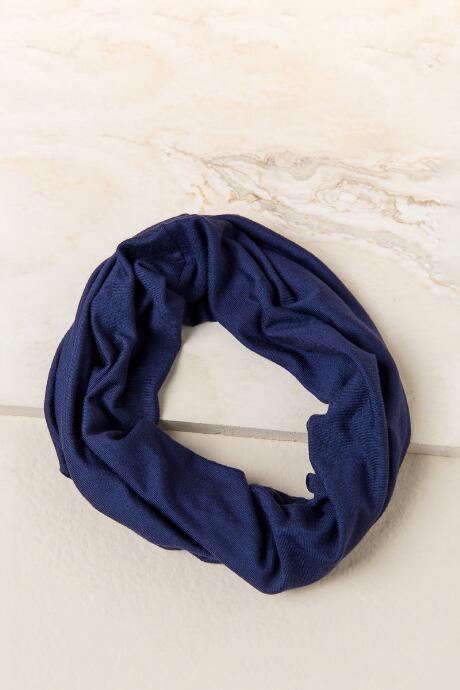 Francesca's Delicia Solid Softwrap - Navy