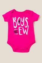 Francesca Inchess Boys Are Ew Bodysuit - Pink