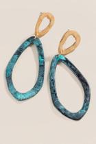 Francesca's Kimberly Drop Earrings - Turquoise