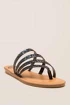 Fergalicious Delaney Glitter Strap Sandal - Iridescent