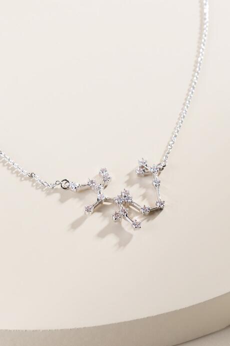 Francesca's Sagittarius Constellation Pendant Necklace - Silver