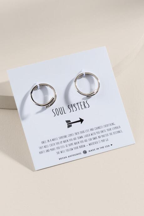 Francesca Inchess Bryan Anthonys Soul Sisters Arrow Rings - Silver