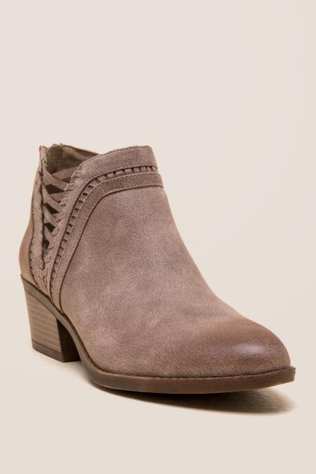 Fergalicious Wisdom Chopout Ankle Boot - Taupe
