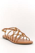 Restricted Lolita Sandal - Tan