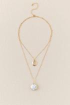 Francesca Inchess Maxime Howlite Layered Necklace - White