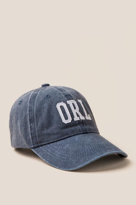 Francesca's New Orleans Baseball Hat - Navy