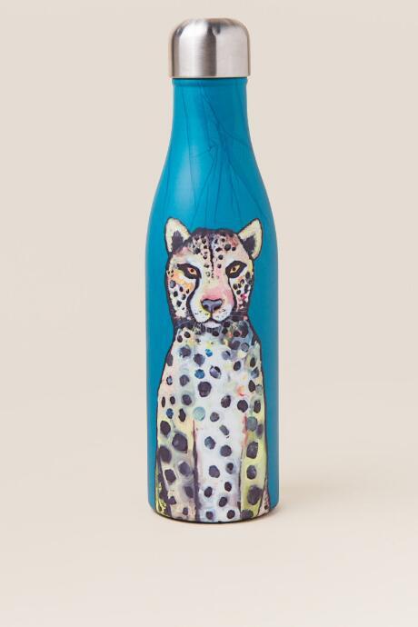 Francesca Inchess Cheetah Stainless Water Bottle