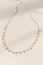 Francesca's Peyton Clover Pendant Necklace - Gold