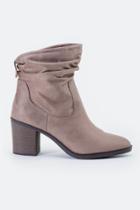 Cl By Laundry Kalie Scrunched High Ankle Boot - Gray